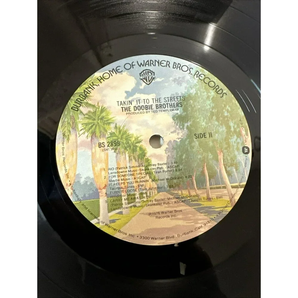 The Doobie Brothers Vintage Vinyl LP Record Minute By Minute Lot of 4 1970s - Picture 10 of 16